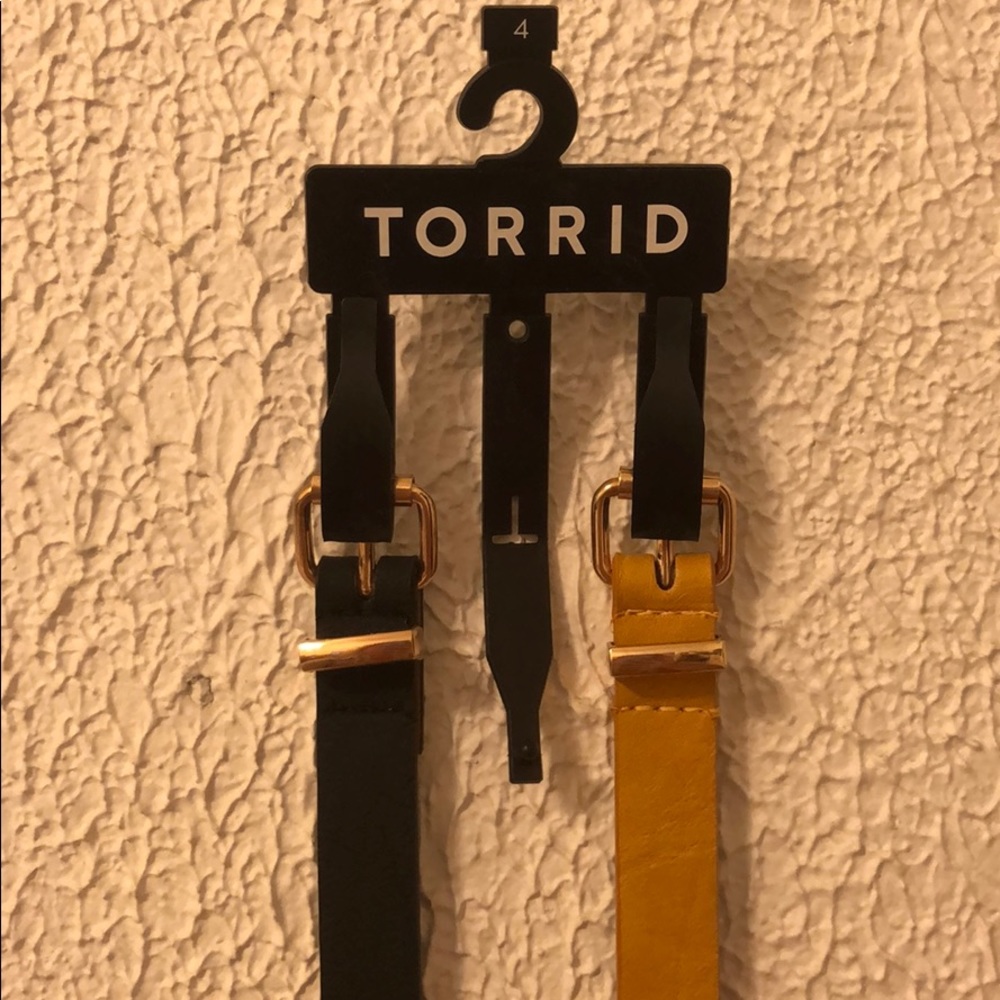 2 - Torrid size 4 Belts